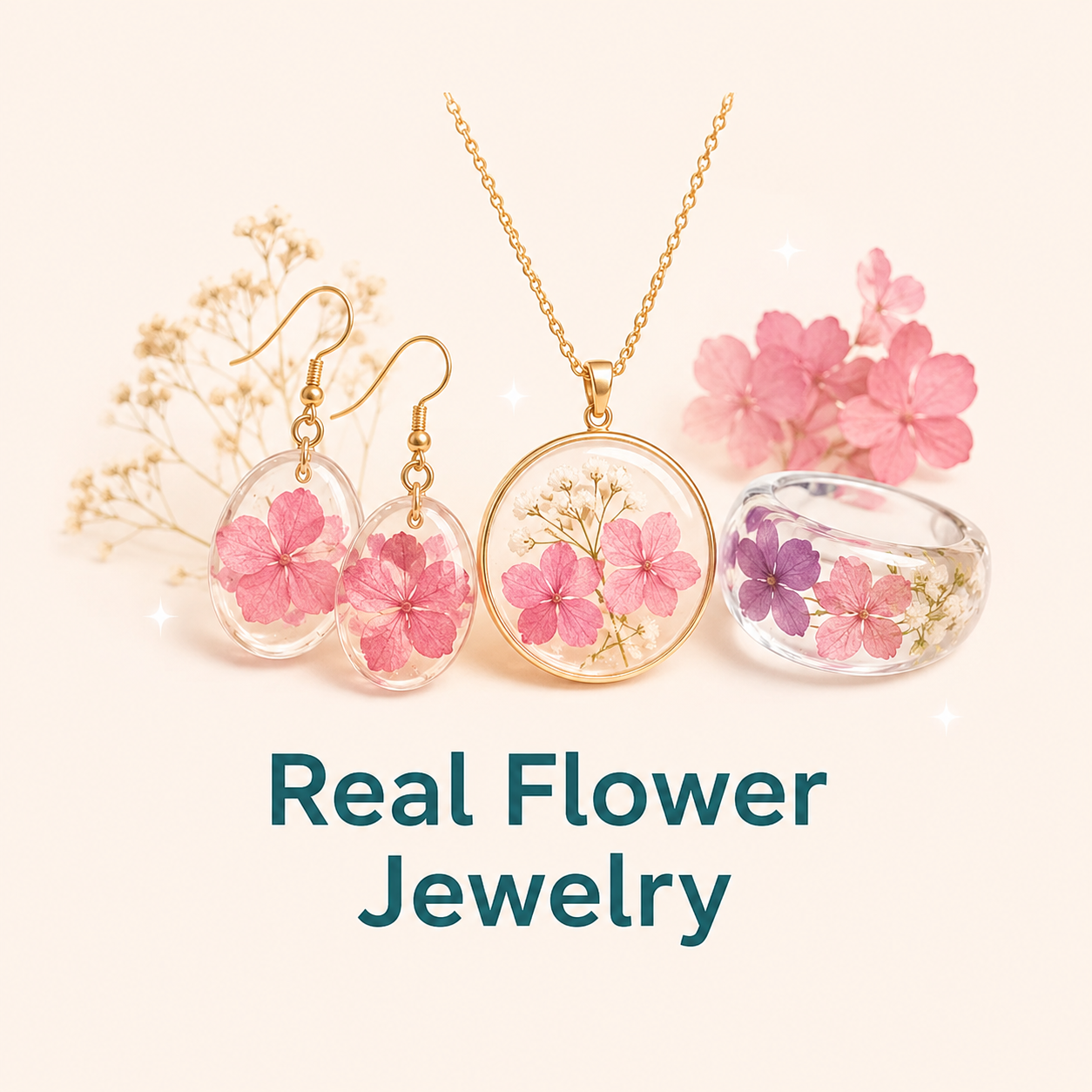 Real Flower Jewelry