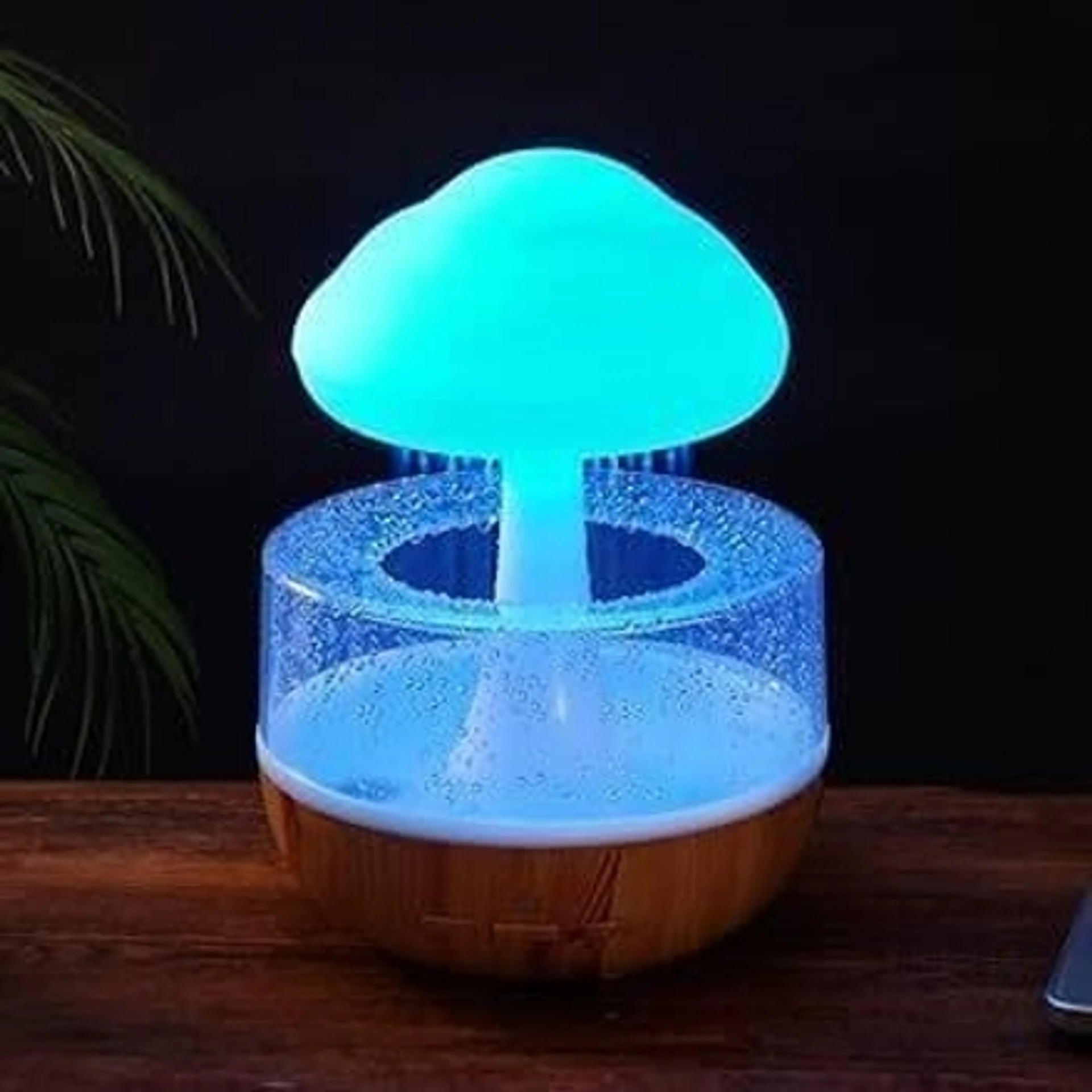 Humidifier for Home and Cloud Rain Diffuser and Snuggle Cloud, Light Humidifier - Raindrop Humidifier, Relaxing Sound, Essential Oil Diffuser for Home Office (Rain Cloud Humidifier)