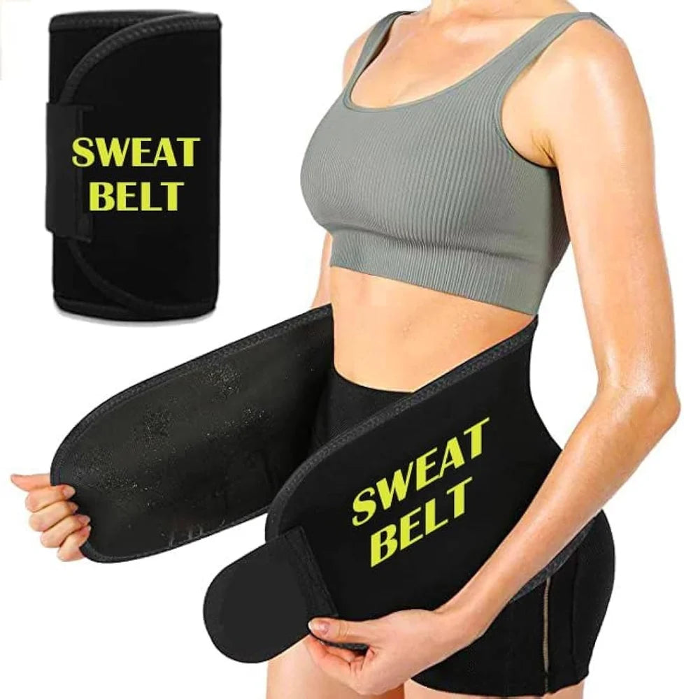 High-Performance Waist Trimmer Belt – Adjustable Fit for Workout & Weight Loss
