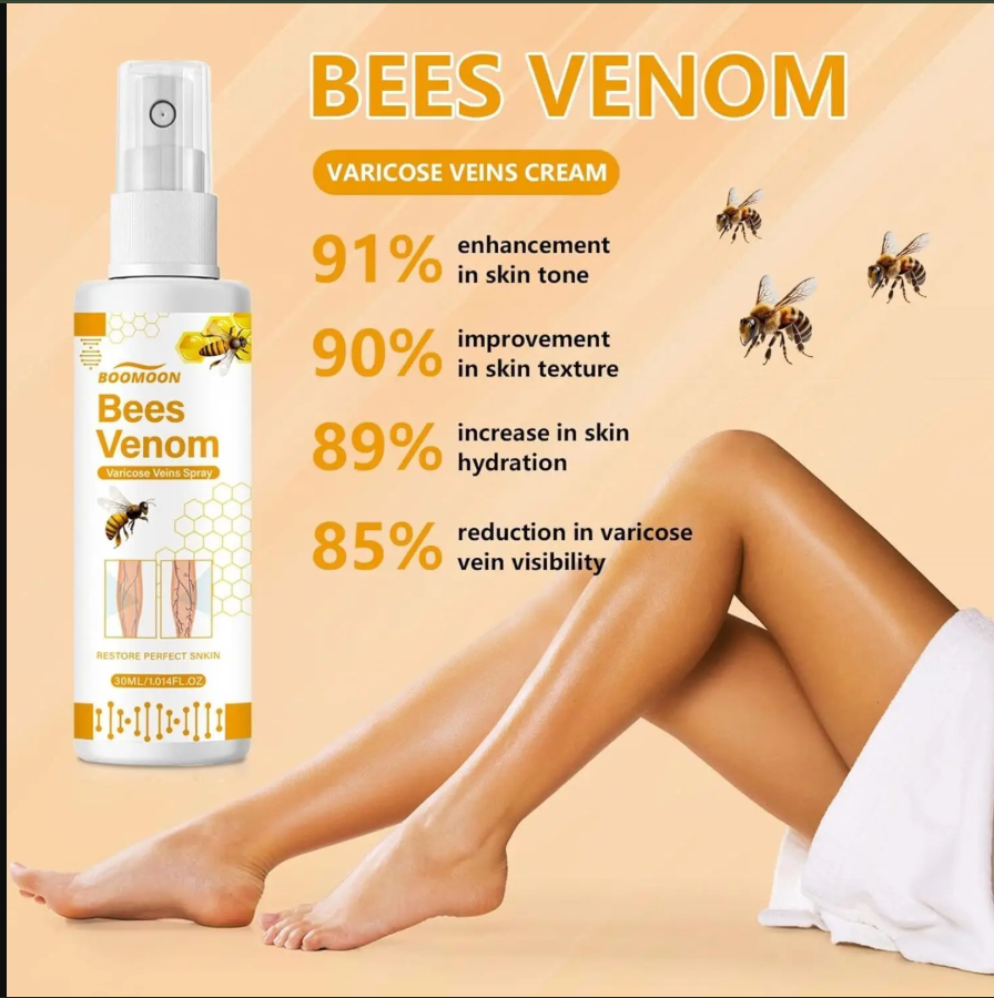 Bee Venom Spider Veins Spray Pack of 2