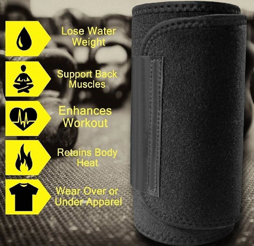 High-Performance Waist Trimmer Belt – Adjustable Fit for Workout & Weight Loss