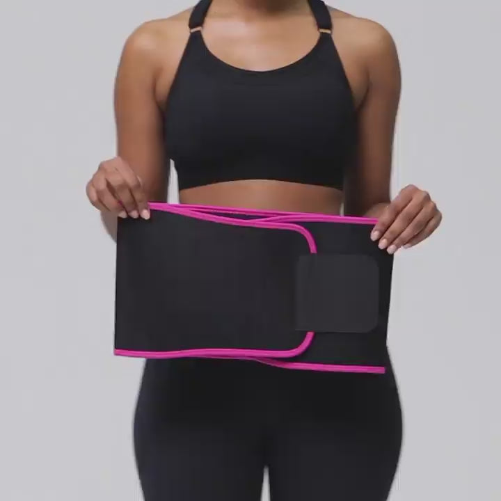 High-Performance Waist Trimmer Belt – Adjustable Fit for Workout & Weight Loss